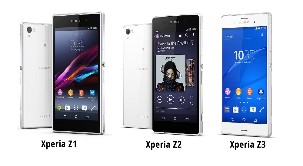 Sony Xperia Z3, Z2, Z1 ve Z Güncelleme