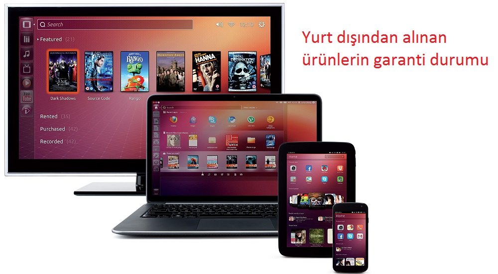 Yurt dışından alınan ürünlerin garanti durumu